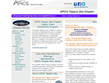 Tablet Screenshot of apicstz.org